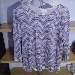 ALFRED DUNNER SWEATER SHIRT